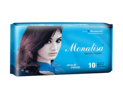 Monalisa Sanitary Napkin Belt System 10's Pack
